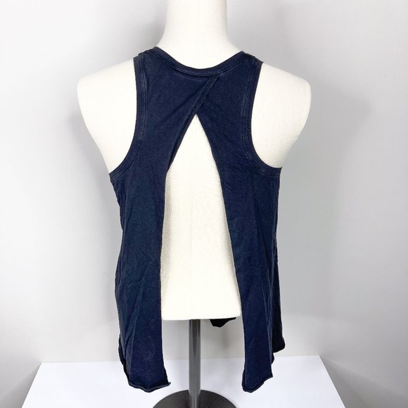 Lululemon All Tied Up Tank Top Size XS/S * Black Open Back Sleeveless Gym Yoga - Picture 1 of 8